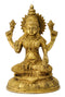 Goddess Ma Lakshmi Brass Figurine
