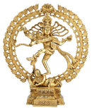Dancing Shiva "Lord Nataraja" - Brass Sculpture