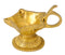 Five Wick Brass Lamp with Handle
