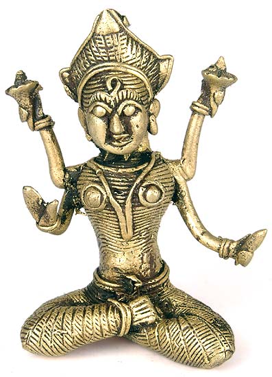 Goddess Lakshmi - Lost Wax Sculpture