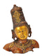 Ma Parvati Bust Figure in Traditional Style 11.75"