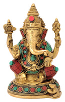 God Vinayaka Brass Sculpture