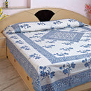 Pure Cotton Maandana Design Bedsheet