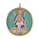 Goddess Kali - Hand Painted Pendant