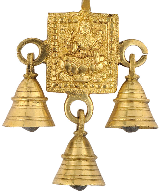 Devi Lakshmi Temple Door Hanging in Brass