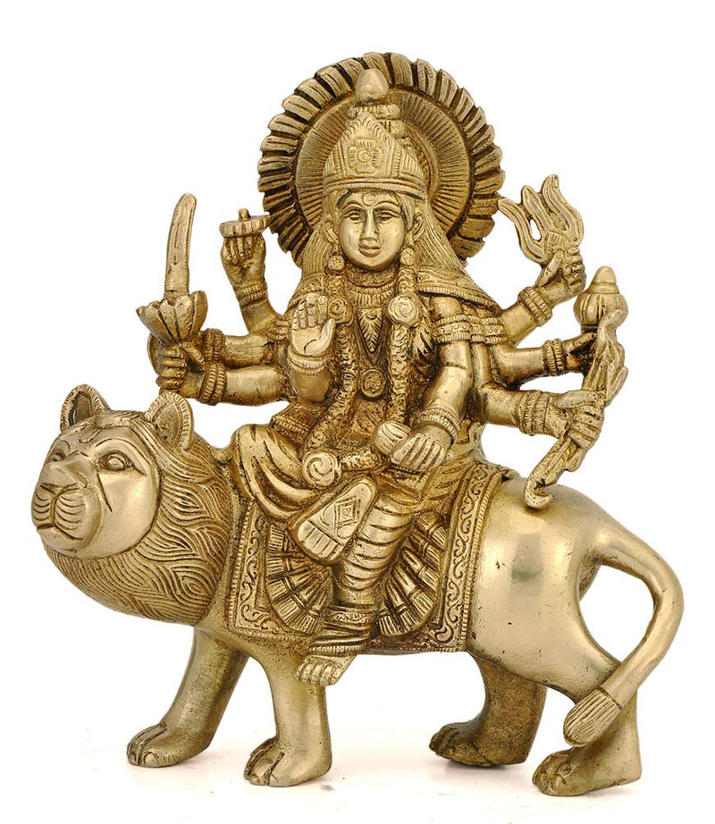 Goddess Durga Ma Vaishno Statue 8"