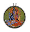 Ardhanariswara Hand Painted Pendant