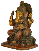 Vighneswar Ganpati - Brass Statue