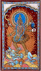 Goddess Mahakali - Cotton Kalamkari Painting