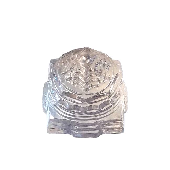 'Shri Yantra' Symbol of Goddess Lakshmi - Crystal Statue
