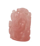 Rose Quartz Lord Ganesha Statue 2.10"