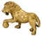 Brass Lion Sculpture 7.25"