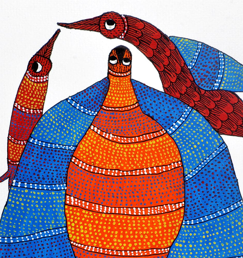 Gond Bird Painting