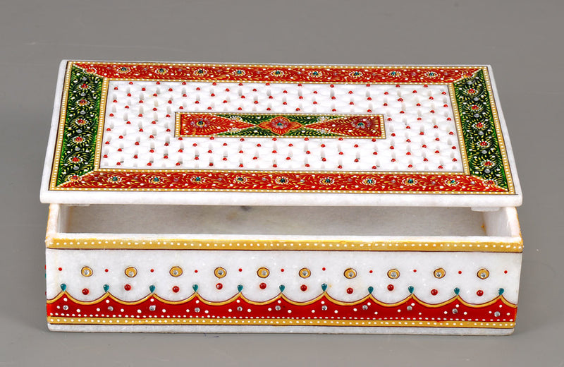 Marble Decorative Jewelry Box