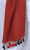 Brick Red Wool Stole
