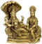 Lord Vishnu with Lakshmi Rests Upon Shesha Naag