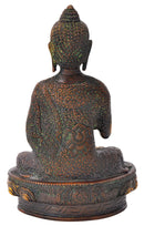 Blessing Buddha Brass Sculpture