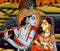 Divine Love In Vrindavan Painting