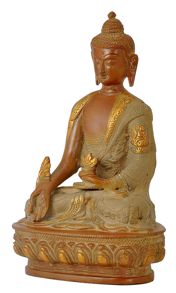 Medicine Buddha Antique Copper Imitation