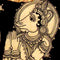 Dancing Vinayaka-Kalamkari Wall Painting