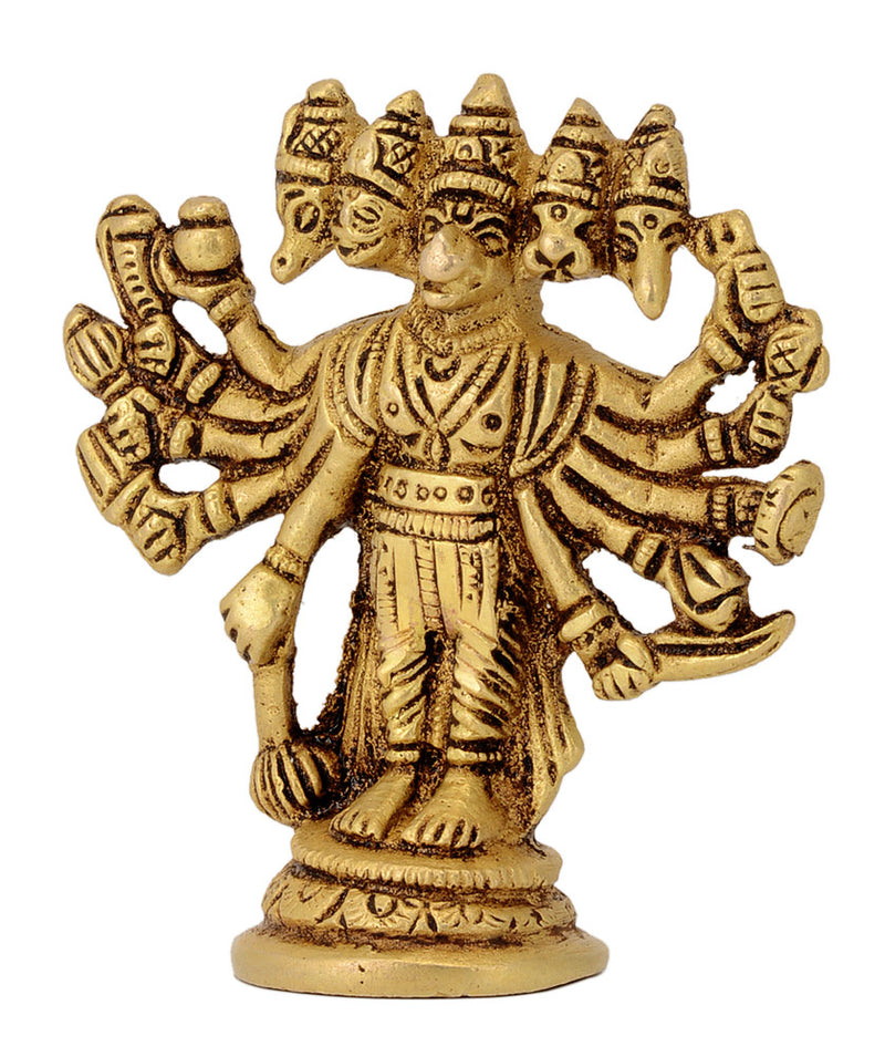 Miniature Panchmukhi Hanuman Statue
