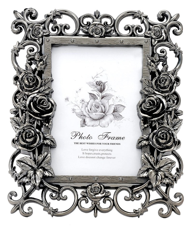 Floral Acrylic Photo Frame