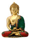 Brass Lord Buddha Statue - Meditation Pose