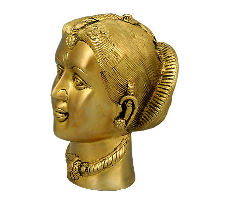Thoughtful Beauty - Brass Head