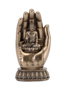 Seated Buddha Palm High Quality Statue