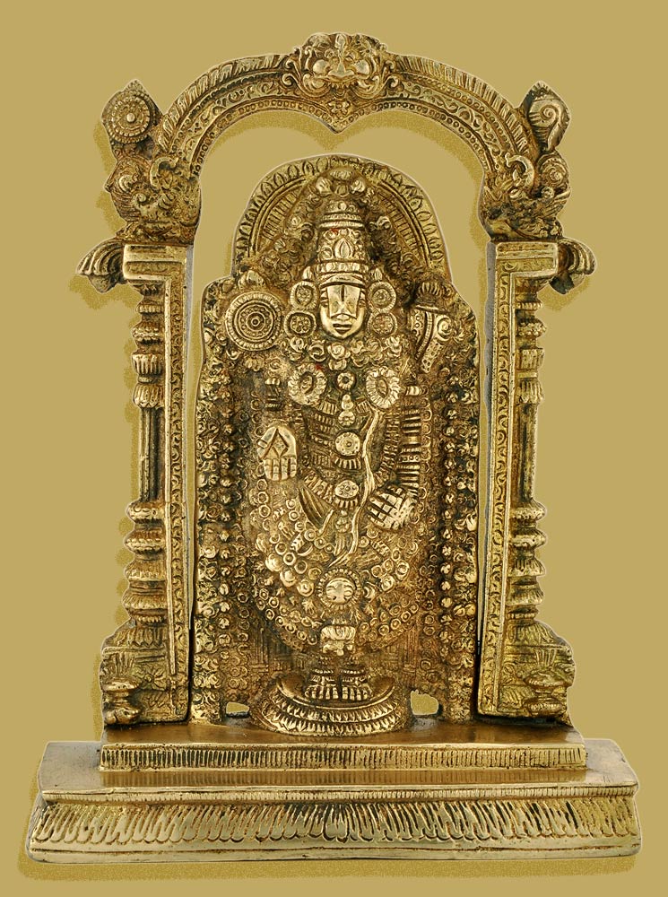 Lord Venkateswara - Brass Statue