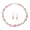Bright & Rosy - Rose Quartz Stone Necklace