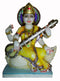 Bhagwati Saraswati-Small Sculpture for Home Temple 12"