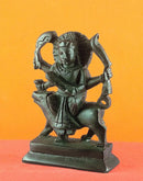 Shri Bhairav Baba Black Soft Stone Statue