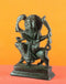Shri Bhairav Baba Black Soft Stone Statue