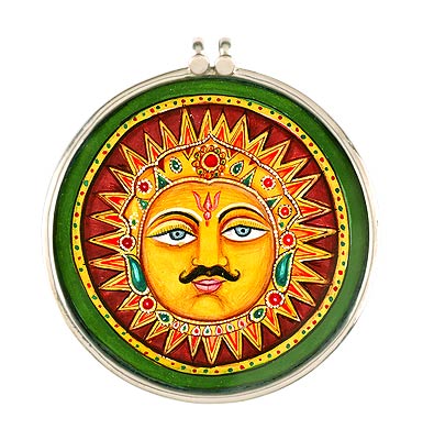 The Sacred God Sun - Handcrafted Pendant