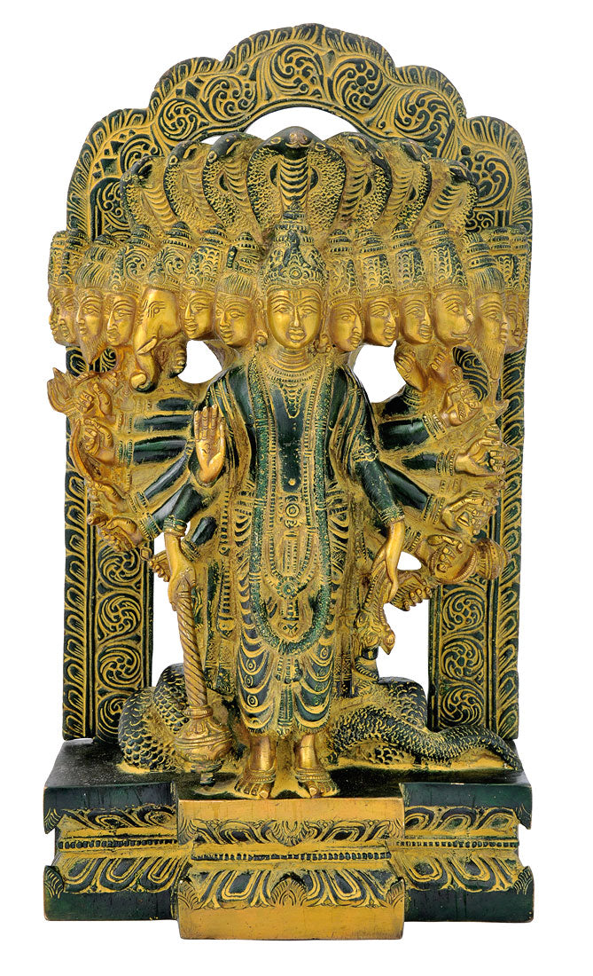 Lord Vishnu in Virat Swarup