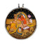 "Lord Vinayak" Painted Pendant