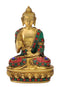 Hand Crafted Gautama Buddha with Colored Mosaic