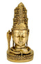 Shiva Head - Brass sculpture 12"