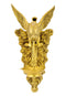 Hanging Parrot Welcome Brass Lamp