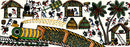 Journey to a Warli Village - Handmade Painting