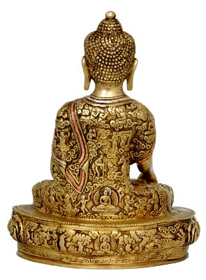 Medicine Buddha-Brass Sculpture