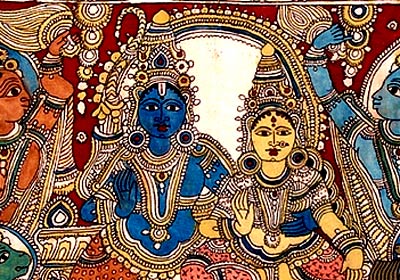 Lord Sri Rama with Sita