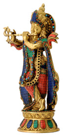 Murlimanohar Krishna Playing Flute