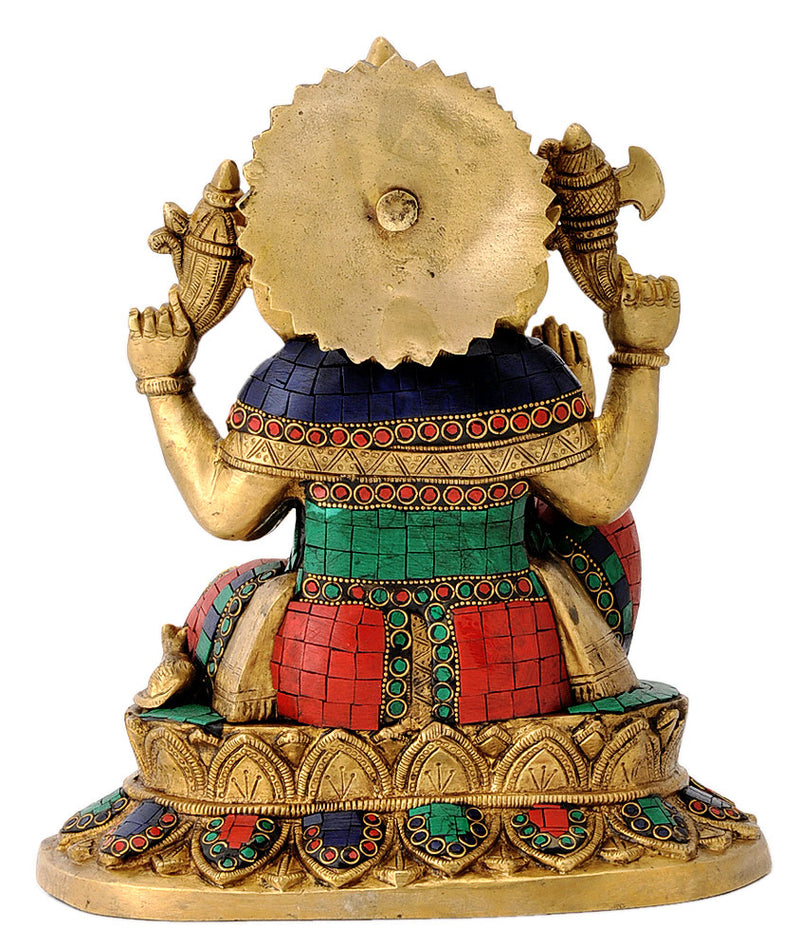 Kamalasana Lord Ganesh