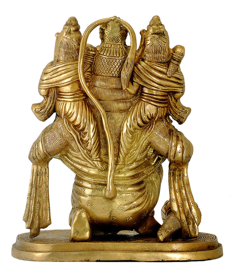 Sri Ram Laxman on Shoulder of Hanuman Ji