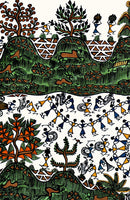 A Warli Painting of India