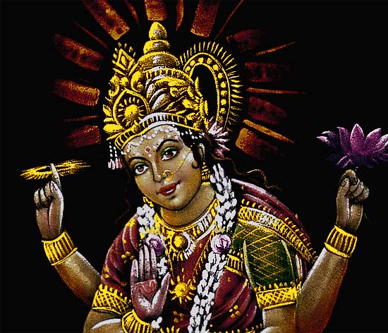 Jai Sherawali Maa - Hand Painting