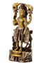 Lakshmi Goddess of Prosperity - Brass Sculpture 8"