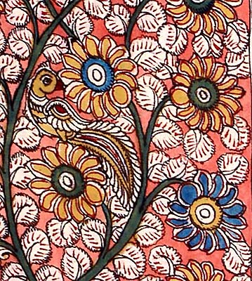 Fantasy Land - Kalamkari Painting Panel